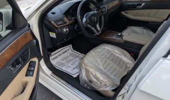 2013 – Mercedes-Benz E-350 – 4-Matic full