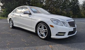 2013 – Mercedes-Benz E-350 – 4-Matic full